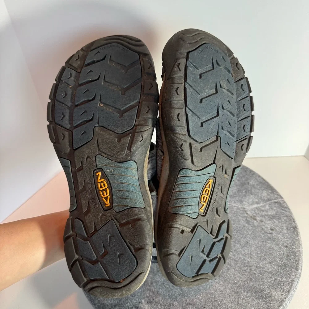 Keen Navy Blue Grey Black Newport 2 Sandals Shoes 11.5 Mens